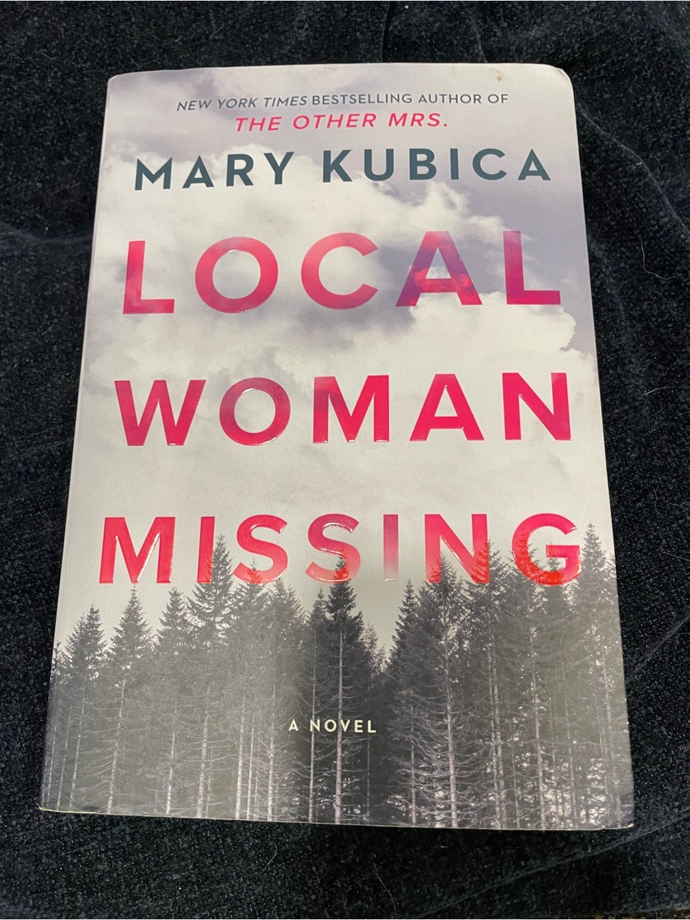 Mary Kubica "Local Woman Missing" Paperback - Pink & Gray Cover